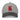Aaron Esh luxury designer cap with AE logo in Grey and Red - front view