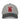 Aaron Esh luxury designer cap with AE logo in Grey and Red - front view