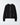 LUREX LEATHER TRIM HOODIE