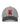 Aaron Esh luxury designer cap with AE logo in Grey and Red - front view