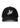 Aaron Esh luxury designer cap with AE logo in black and white - front view